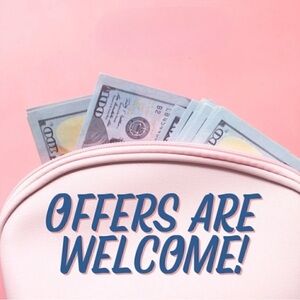 Bundle your likes. Reasonable offers are always welcomed!